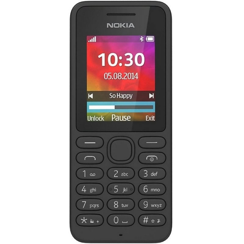 Nokia 130 Telefono Movil 18 Qqvga Bt Fm Negro